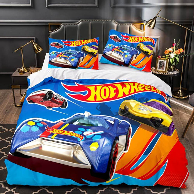 Hot Wheels Cosplay Bedding Set Quilt Covers Without Filler
