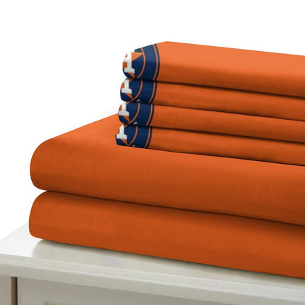 Houston Astros Bedding Set Quilt Cover Without Filler