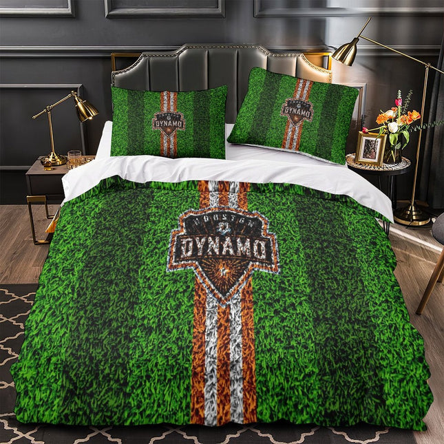 Houston Dynamo Bedding Set Duvet Cover Without Filler
