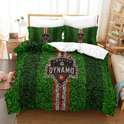 Houston Dynamo Bedding Set Duvet Cover Without Filler