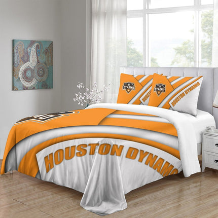 Houston Dynamo Bedding Set Duvet Cover Without Filler