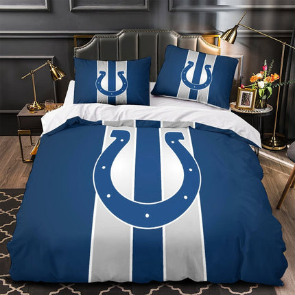 Indianapolis Colts Bedding Set Duvet Cover Without Filler