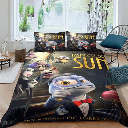 Inspector Sun Bedding Set Quilt Duvet Cover Without Filler