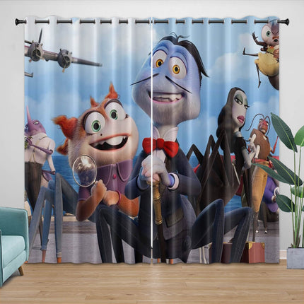 Inspector Sun Curtains Pattern Blackout Window Drapes