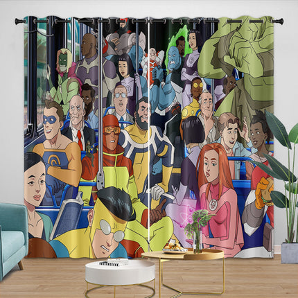 Invincible Curtains Blackout Window Drapes