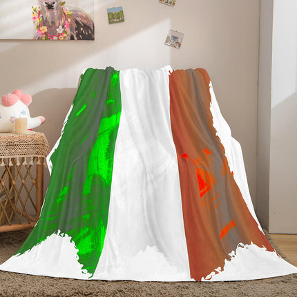 Famous Country National Flag Flannel Fleece Throw Blanket Bedding Sets