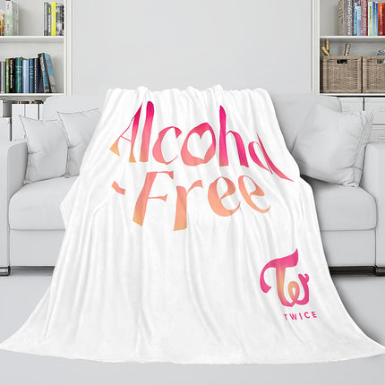 JYP Ent Twice 10th Taste of Love Album Flannel Blanket Bedding Sets