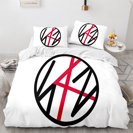 JYP Stray Kids Cosplay Soft Bedding Sets Quilt Covers Without Filler