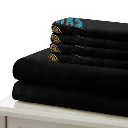 Jacksonville Jaguars Bedding Set Duvet Cover Without Filler