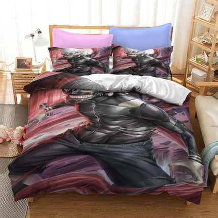 Japan Anime Tokyo Ghoul Cosplay Bedding Set Quilt Cover Without Filler