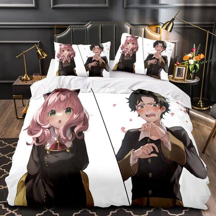 Japan Comics SPY×FAMILY 2022 Bedding Set Quilt Cover Without Filler
