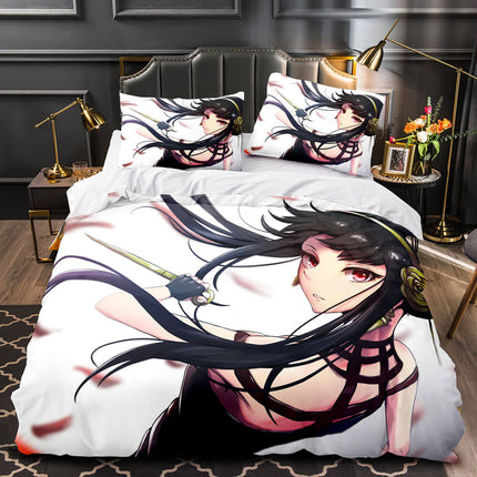 Japan Comics SPY×FAMILY 2022 Bedding Set Quilt Cover Without Filler