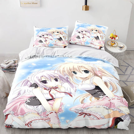 Japan Sexy Lady Maid Cosplay Bedding Set Quilt Covers Without Filler
