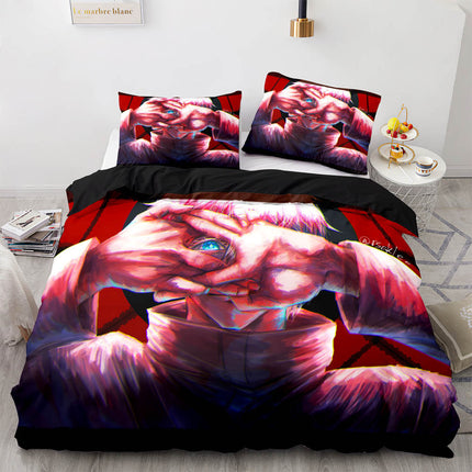 Jujutsu Kaisen Cosplay Bedding Sets Soft Quilt Covers Without Filler