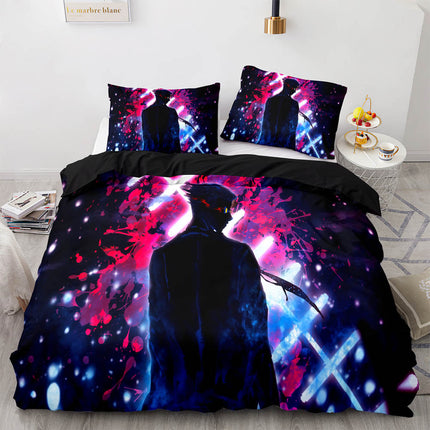 Jujutsu Kaisen Cosplay Bedding Sets Soft Quilt Covers Without Filler
