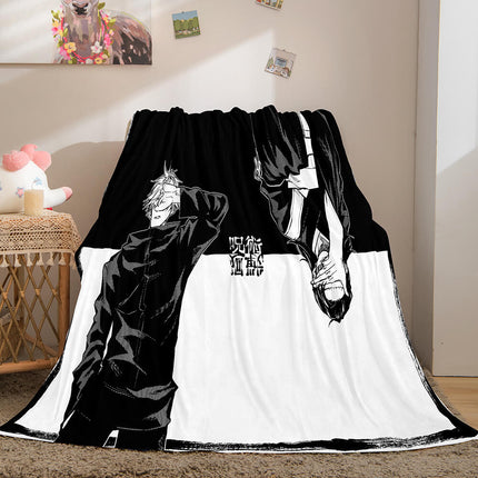 Jujutsu Kaisen Flannel Caroset Throw Cosplay Blanket
