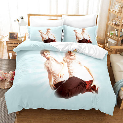 Justin Bieber Cosplay Bedding Set Quilt Cover Room Decoration