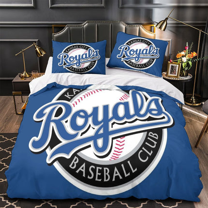 Kansas City Royals Bedding Set Quilt Cover Without Filler