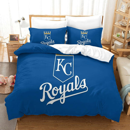 Kansas City Royals Bedding Set Quilt Cover Without Filler
