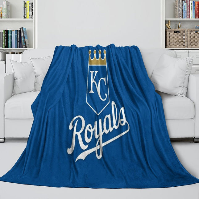 Kansas City Royals Blanket Flannel Throw Room Decoration