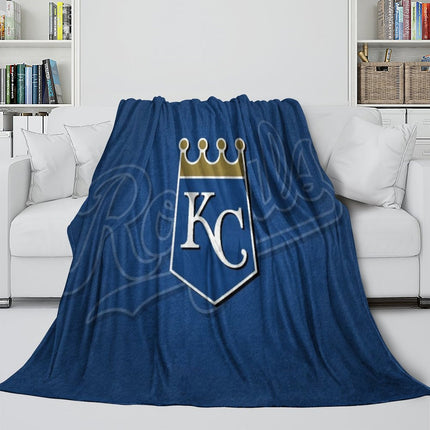 Kansas City Royals Blanket Flannel Throw Room Decoration