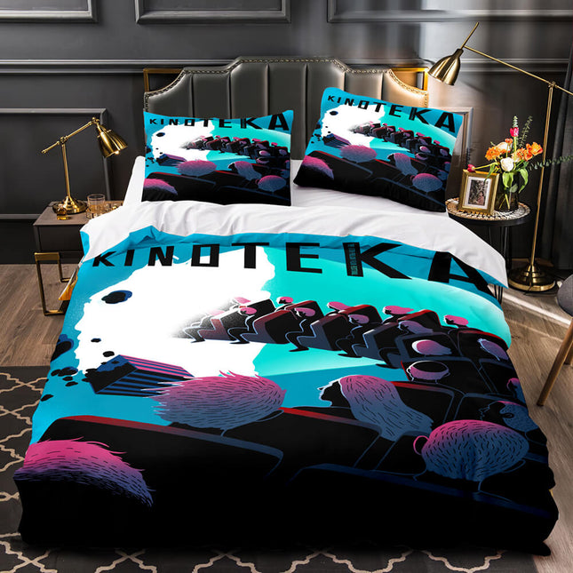 Kinoteka Bedding Set Duvet Cover Quilt Bed Sets