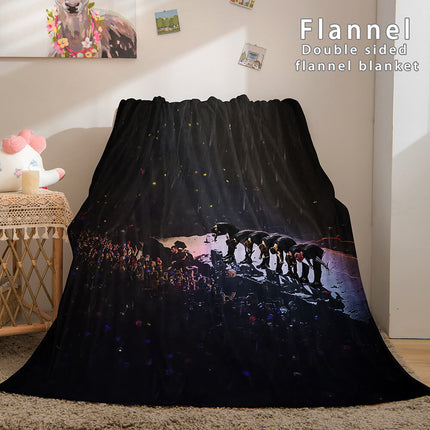 Kpop BTS Butter Bangtan Boys Cosplay Flannel Blanket Bedding Sets
