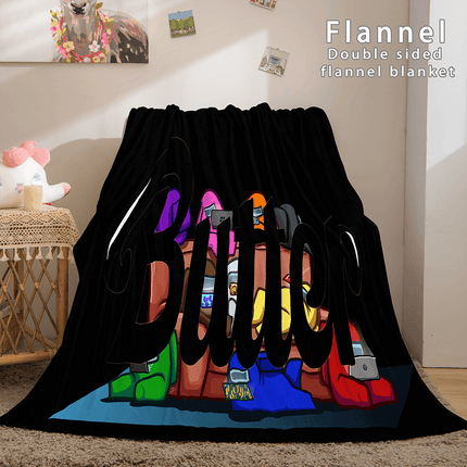 Kpop BTS Butter Bangtan Boys Cosplay Flannel Blanket