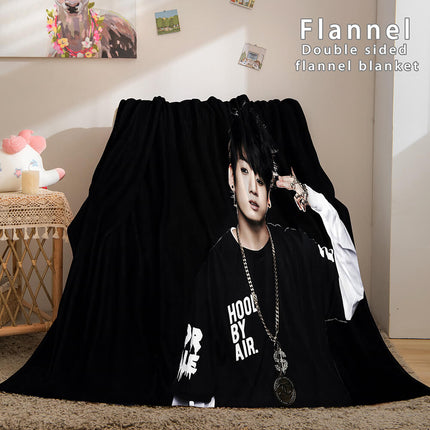 Kpop BTS Butter Cosplay Flannel Blanket