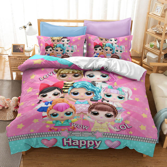 L.O.L Surprise Bedding Set Quilt Duvet Cover Without Filler