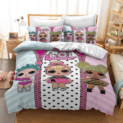 L.O.L Surprise Bedding Set Quilt Duvet Cover Without Filler
