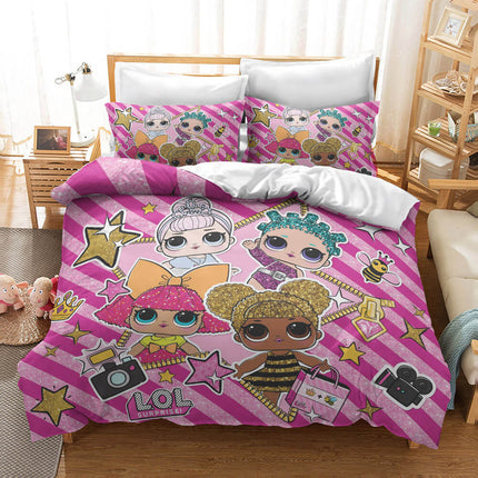 L.O.L Surprise Bedding Set Quilt Duvet Cover Without Filler