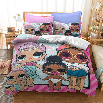 L.O.L Surprise Bedding Set Quilt Duvet Cover Without Filler