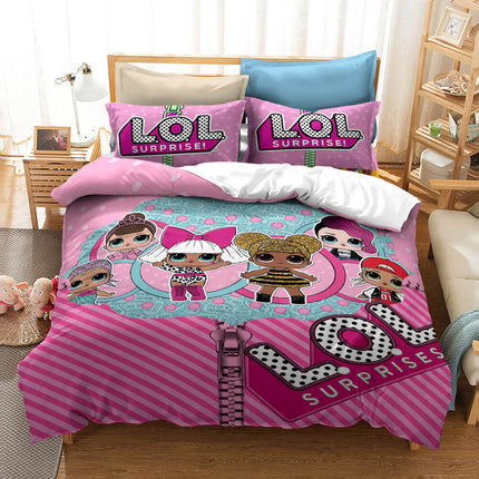 L.O.L Surprise Bedding Set Duvet Cover Without Filler