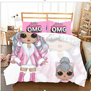 L.O.L Surprise Cosplay Bedding Set Duvet Cover Without Filler