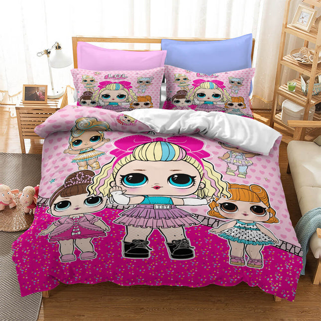 L.O.L Surprise Cosplay Bedding Set Duvet Cover Without Filler