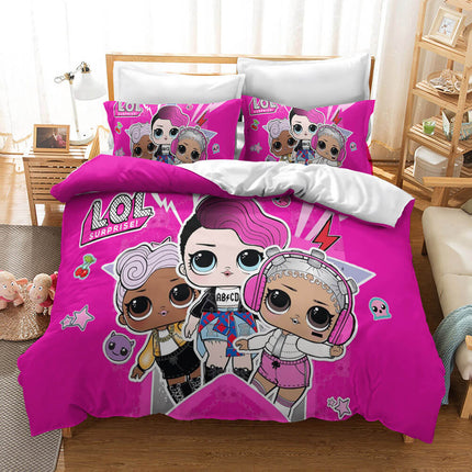 L.O.L Surprise Cosplay Bedding Set Duvet Cover Without Filler