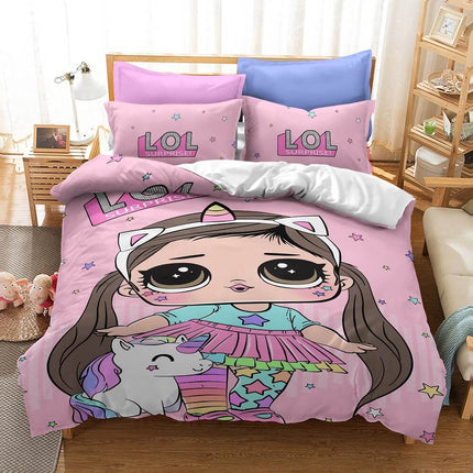 L.O.L Surprise Cosplay Bedding Set Duvet Cover Without Filler