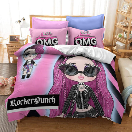 L.O.L Surprise Cosplay Bedding Set Duvet Cover Without Filler