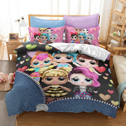 L.O.L Surprise Cosplay Bedding Set Duvet Cover Without Filler