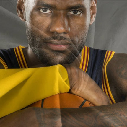 Lakers LeBron Raymone James Bedding Set Pattern Quilt Duvet Cover