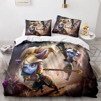 League of Legends Cosplay Bedding Sets Quilt Covers Without Filler