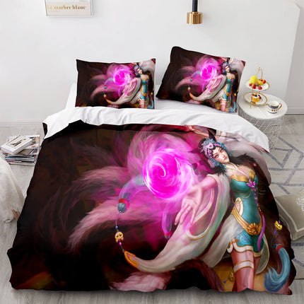 League of Legends Cosplay Bedding Sets Quilt Covers Without Filler