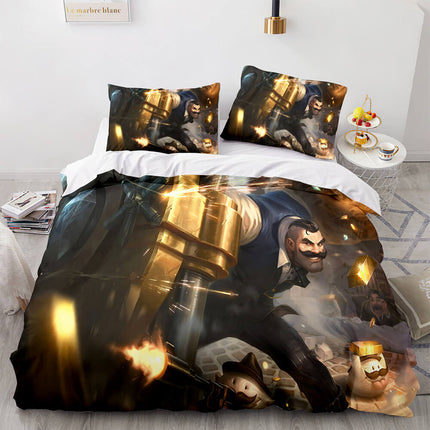 League of Legends Cosplay Bedding Sets Quilt Covers Without Filler