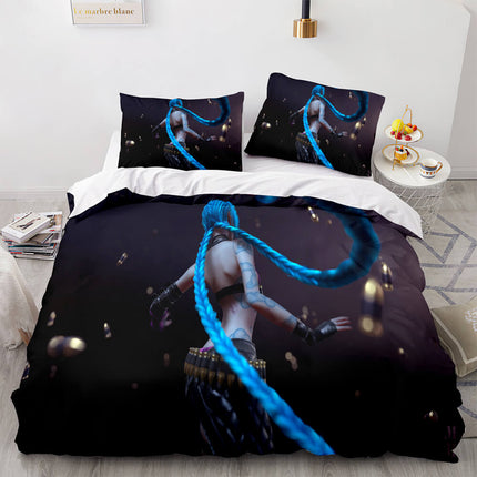 League of Legends Cosplay Bedding Sets Quilt Covers Without Filler