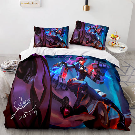 League of Legends Cosplay Bedding Sets Quilt Covers Without Filler
