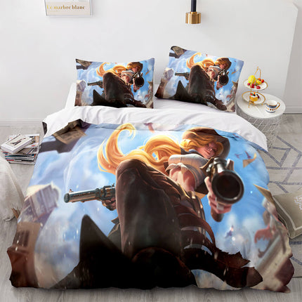 League of Legends Cosplay Bedding Sets Quilt Covers Without Filler