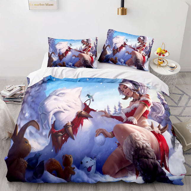 League of Legends LOL Cosplay Bedding Sets Quilt Covers Without Filler