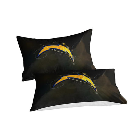 Los Angeles Chargers Bedding Set Duvet Cover Without Filler