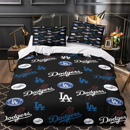 Los Angeles Dodgers Bedding Set Quilt Cover Without Filler